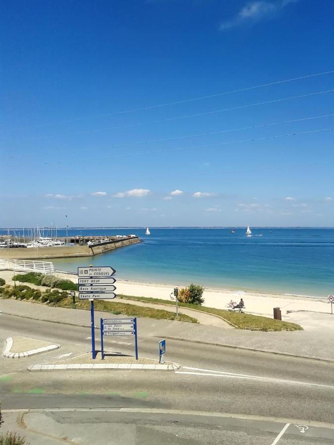 Appartement Confortable Avec Vue Sur La Mer A Quiberon 25 M² Экстерьер фото